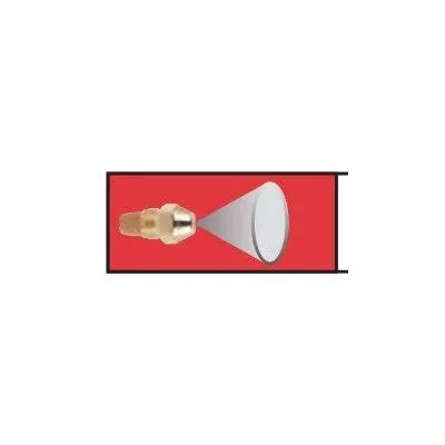 00060-80A1 (Delavan) | Oil Nozzle .60 Gph 80 Deg Hollow | Oil Nozzles