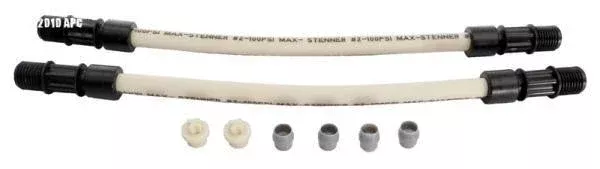 #2 Santoprene, 26-100 psi/1.7-6.9 bar, w/ducks, 2/pk