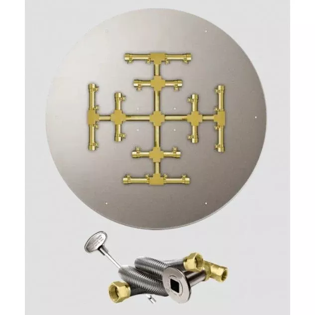 Firegear LOF-5113FHMT-N 51 x 13 natural gas Match Throw H-burner system