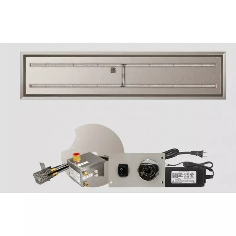 Firegear LOF-8416HAWS-P AWS Linear Drop-In Propane 84 x 16-inch Fire Pit H Burner System