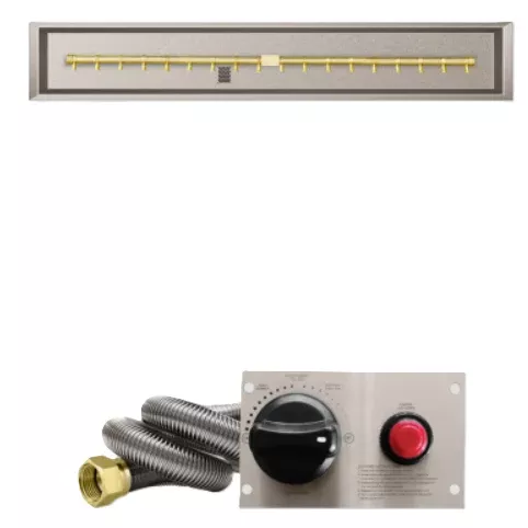 Firegear TPSI Linear Drop-In 48 x 6 Propane Pro T-Burner System - LOF-4806PS44TTPSI-P