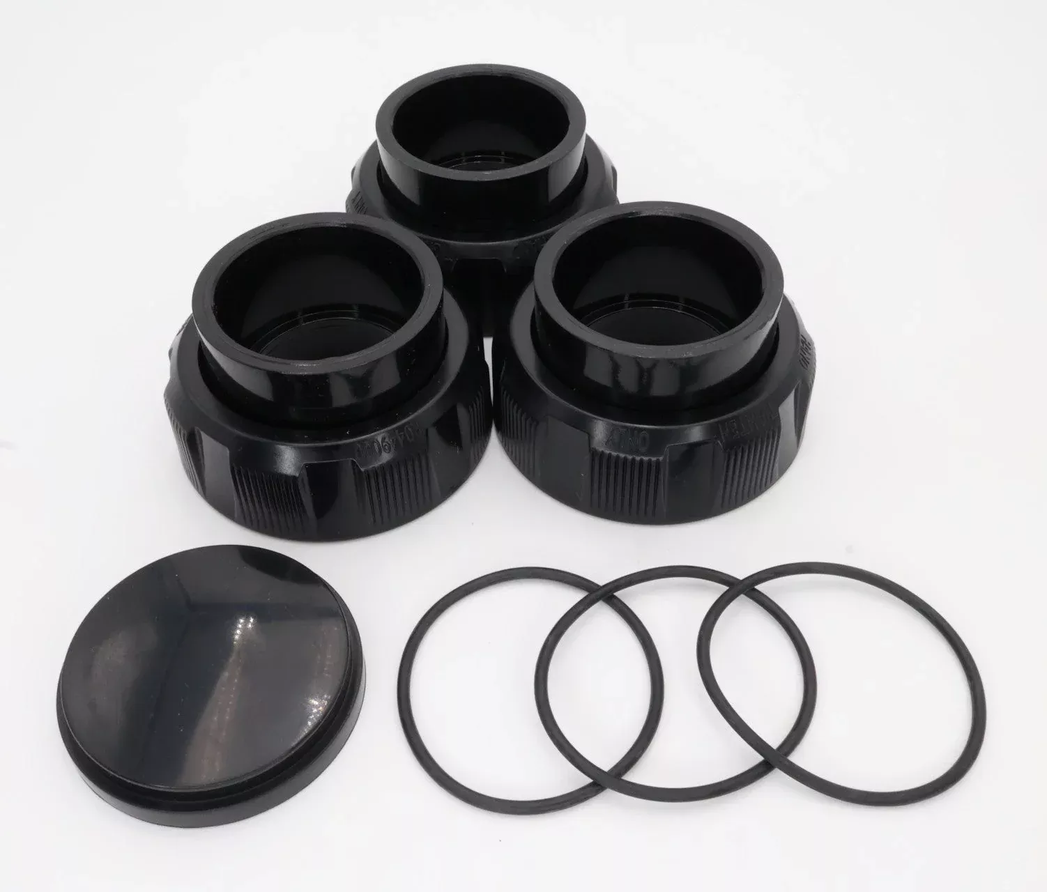 Jandy CV, CL, DEV, CS, CJ Filter Union and Drain Plug Set 2" x 2.5" R0461800