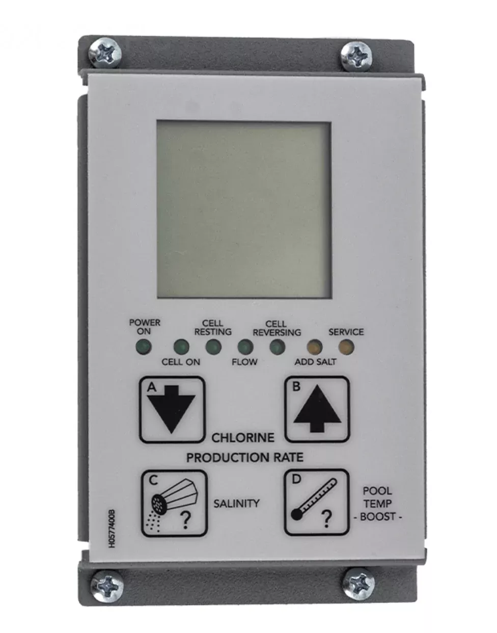 Zodiac User Interface Assembly R0467401 | Gray | 4 Screws